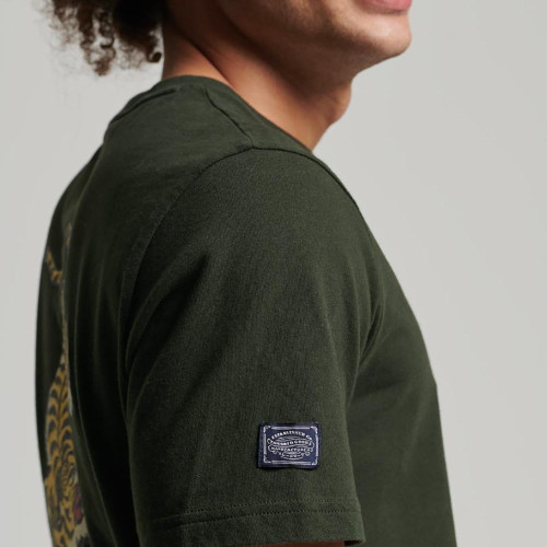 Superdry Ανδρική κοντομάνικη μπλούζα Vintage Logo Narrative T-Shirt